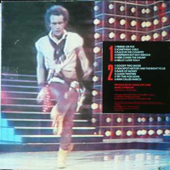 LP Adam Ant: Friend Or Foe
