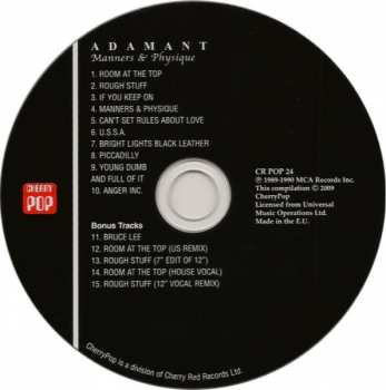 CD Adam Ant: Manners & Physique