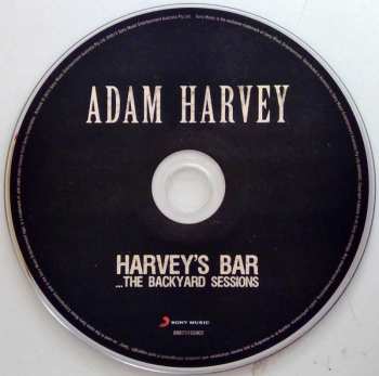 CD Adam Harvey: Harvey's Bar The Backyard Sessions