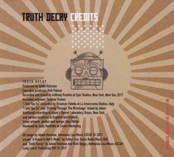 CD Adam Holzman: Truth Decay