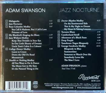 CD Adam Swanson: Jazz Nocturne