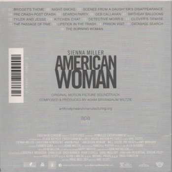 CD Adam Wiltzie: American Woman (Original Motion Picture Soundtrack)