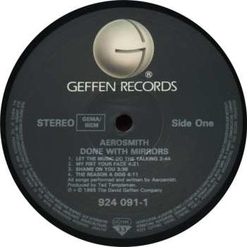 LP Aerosmith: Done With Mirrors