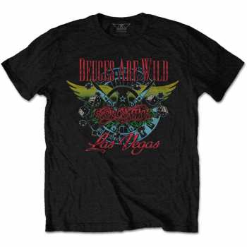 Merch Aerosmith: T-Shirt Deuces Are Wild, Vegas 