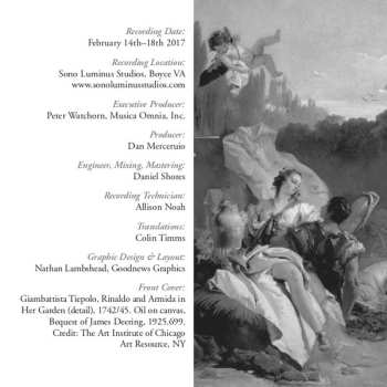 CD Agostino Steffani: O Barbaro Amore