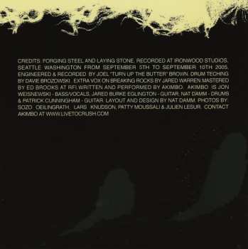 CD Akimbo: Forging Steel And Laying Stone