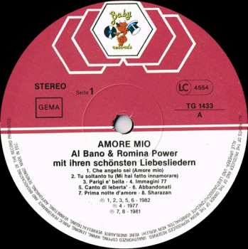 LP Al Bano & Romina Power: Amore Mio