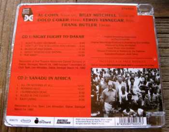 2CD Al Cohn: Night Flight To Dakar + Xanadu In Africa
