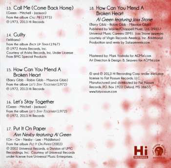 CD Al Green: The Love Songs Collection