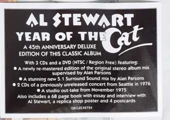 3CD/DVD/Box Set Al Stewart: Year Of The Cat DLX | LTD