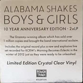 2LP Alabama Shakes: Boys & Girls LTD | CLR