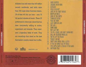 CD Alabama: Ultimate Alabama 20 #1 Hits