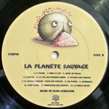LP Alain Goraguer: La Planete Sauvage (An Original Soundtrack Recording)