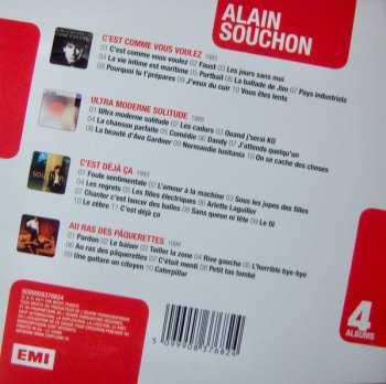 4CD/Box Set Alain Souchon: 4 Albums