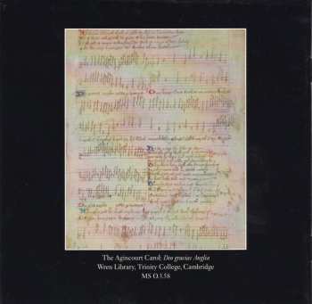 CD Andrew Lawrence-King: Deo Gracias Anglia! - Medieval English Carols - The Trinity Carol Roll