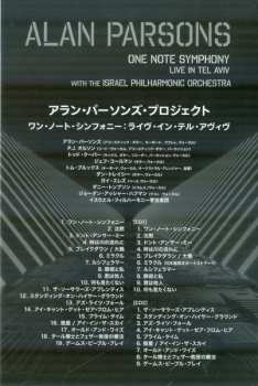 2CD/Blu-ray Alan Parsons: One Note Symphony (Live In Tel Aviv)