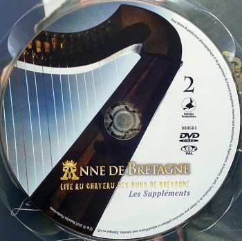 2DVD Alan Simon: Anne De Bretagne (Live Au Chateau Des Ducs De Bretagne)