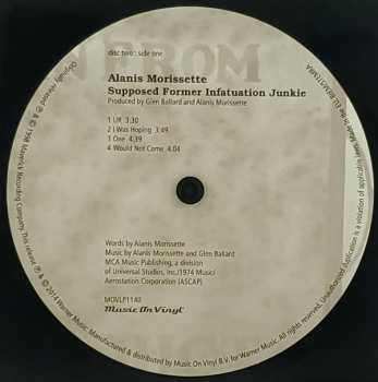 2LP Alanis Morissette: Supposed Former Infatuation Junkie