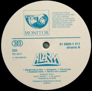 LP Alarm: Rock 'N' Roll V Patách