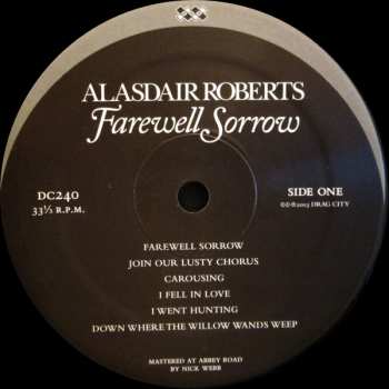 LP Alasdair Roberts: Farewell Sorrow