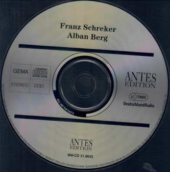 CD Alban Berg: Drei Orchesterstücke, Op. 6 / Kammersymphonie /Vorspiel Zu Einer Grossen Oper