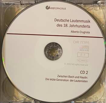4CD Alberto Crugnola: German Lute Music Of The 18th Century