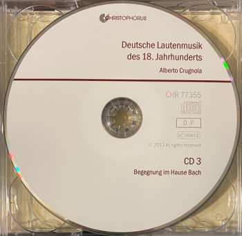 4CD Alberto Crugnola: German Lute Music Of The 18th Century