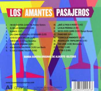 CD Alberto Iglesias: Los Amantes Pasajeros (Banda Sonora Original De Alberto Iglesias)