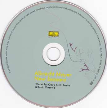 CD Albrecht Mayer: New Seasons - Händel For Oboe & Orchestra