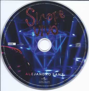 CD/DVD Alejandro Sanz: Sirope Vivo