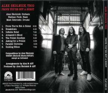 CD Alex Skolnick Trio: Prove You're Not A Robot