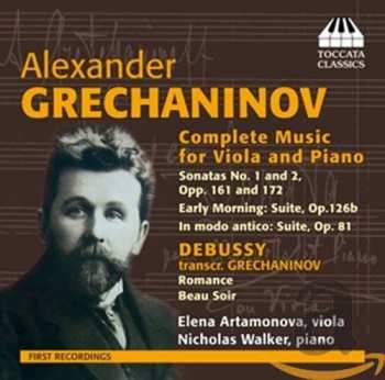 Album Claude Debussy: Complete Music For Viola And Piano