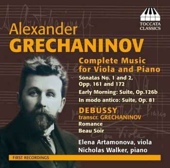 CD Claude Debussy: Complete Music For Viola And Piano