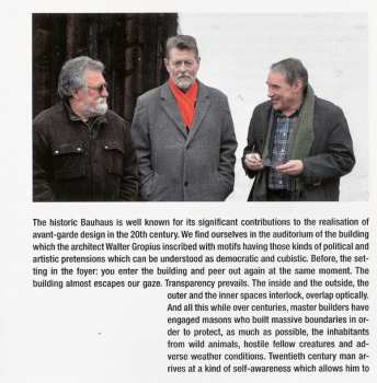 CD Alexander von Schlippenbach Trio: Bauhaus Dessau