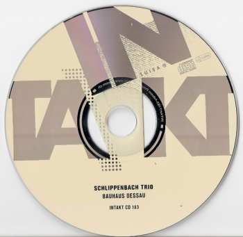 CD Alexander von Schlippenbach Trio: Bauhaus Dessau