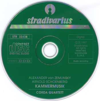 CD Arnold Schoenberg: Zwei Sätze Für Streichquartett - Zwei Sätze Für Streichquintett / Streichquartett D-Dur - Trio Op.45