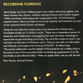 CD Alexandre Desplat: Florence Foster Jenkins (Original Motion Picture Soundtrack)
