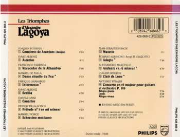 CD Alexandre Lagoya: Les Triomphes D'Alexandre Lagoya