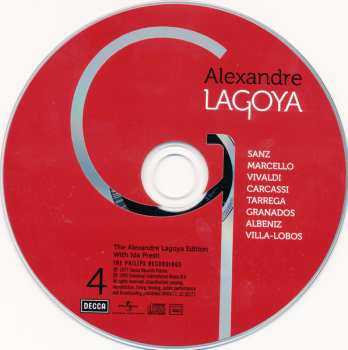 10CD/Box Set Alexandre Lagoya: The Alexandre Lagoya Edition With Ida Presti (Complete Philips & RCA Recordings)