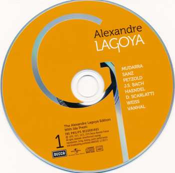 10CD/Box Set Alexandre Lagoya: The Alexandre Lagoya Edition With Ida Presti (Complete Philips & RCA Recordings)