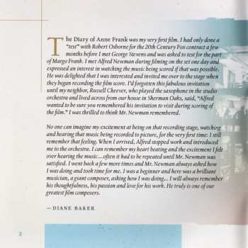 2CD Alfred Newman: The Diary Of Anne Frank (Music From The Original Soundtrack) DLX | LTD