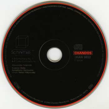 CD Alfred Schnittke: Symphony No. 7 / Cello Concerto No. 1