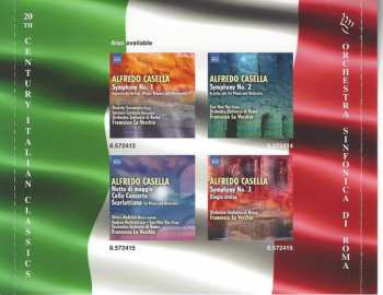 CD Alfredo Casella: Concerto For Orchestra, Op.61 • War Pages • Suite