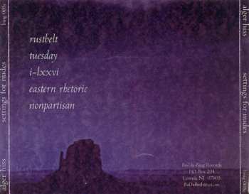 CD Alger Hiss: Settings For Nudes