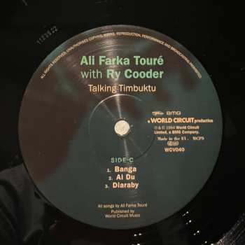 2LP Ali Farka Touré: Talking Timbuktu