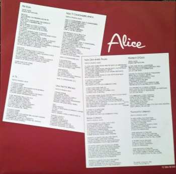 LP Alice: Per Elisa