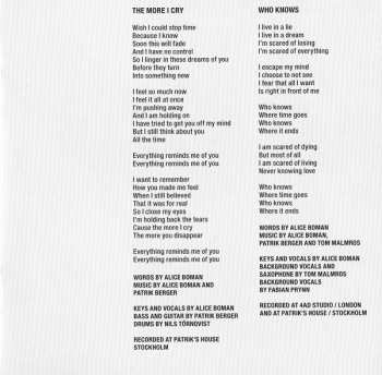 CD Alice Boman: Dream On