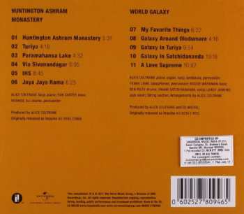CD Alice Coltrane: Huntington Ashram Monastery / World Galaxy