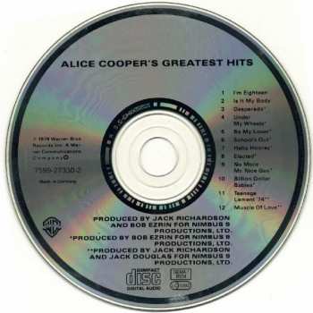 CD Alice Cooper: Alice Cooper's Greatest Hits