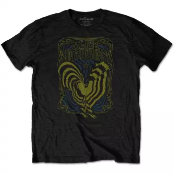 T-Shirt Psychedelic Rooster 